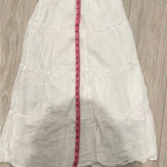 Hollister White Maxi Skirt XXS - Picture 5 of 6